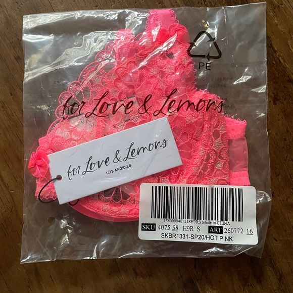 For Love & Lemons Daisy Scoop Bra - Picture 4 of 6